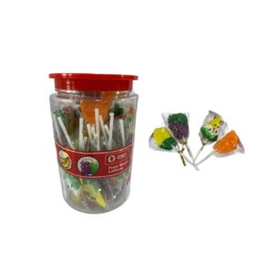 Coco Fruit Shape Lollipop x30pcs- JZ Candies- Desserts Corner Online Store